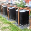 A/C Condenser Locks